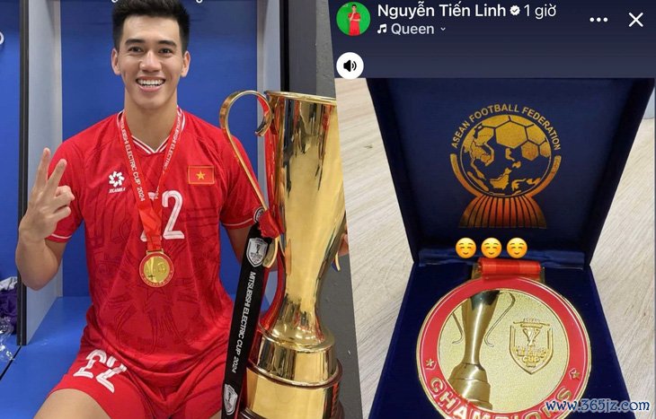 Tiến Linh nhận HCV ASEAN Cup 2024 sau 1 tháng - Ảnh 1.